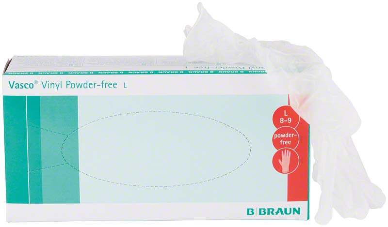 vasco vinyl handschuhe Vasco® Vinyl Untersuchungshandschuhe, puderfrei, weiß, 100 Stk, L