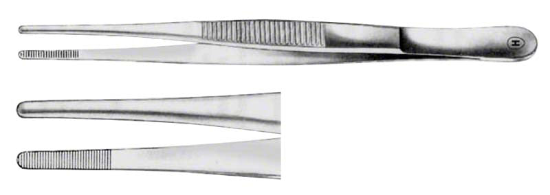 Anatomische Pinzette, 30 cm
