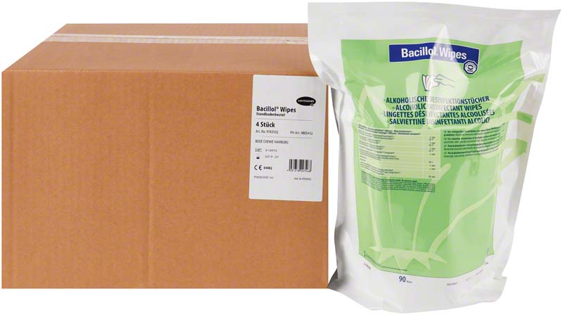 Bacillol® Wipes Flächendesinfektionstücher 90 Stk Refill Beutel
