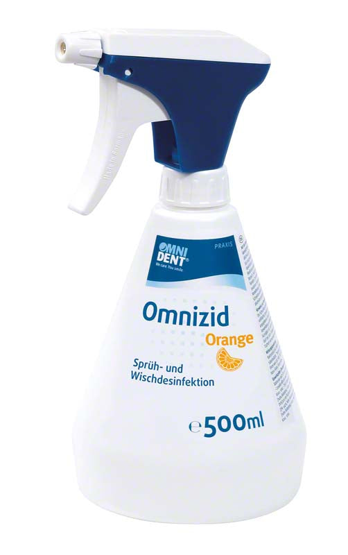 Omnizid Flächendesinfektion, 500 ml Sprühflasche, Orange