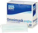 Omnimask antifog Mund-Nasen-Schutz, zum Binden, 50 Stk, grün