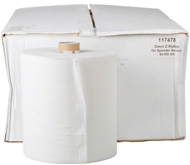Omni-Z Papierrollen für Sensorspendersystem 6 x 100 m