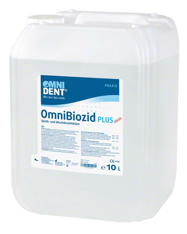 OmniBiozid PLUS, alkoholfreie Flächendesinfektion, 10 L Kanister