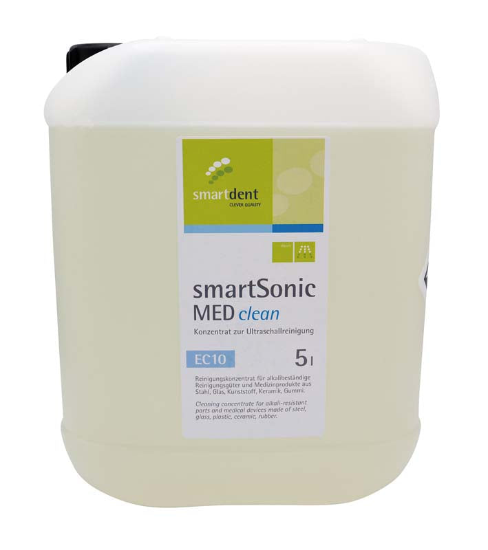 smartSonic MED clean EC 10, Konzentrat für Ultraschallreiniger, 5 L Kanister