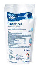 Omniwipes Flächendesinfektionstücher Refill für Dose, 14x20 cm, neutral