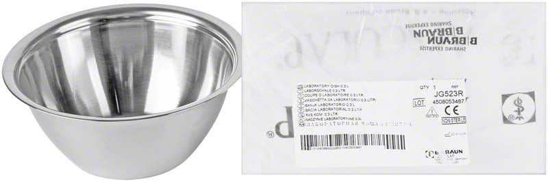 Laborschale Metall, 4,1 x 5,4 cm, 160 ml