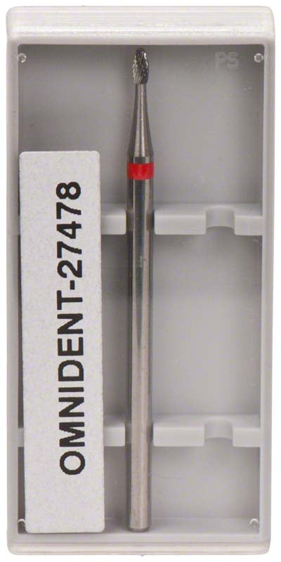 Omni Hartmetall Fräser, HP, kreuzverzahnt, rot fein, Fig 292, 16 mm