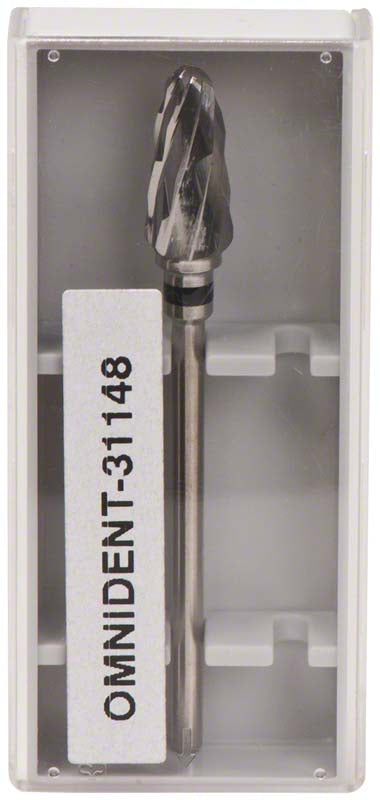 Omni Hartmetall Fräser, HP, kreuzverzahnt, schwarz supergrob, Fig 274, 14 mm