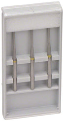 Omni Diamant MT 3 Parallelfräser für Turbine FGXL, 25 mm, gelb superfein