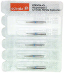 OmniRound Hartemtallbohrer, blau, RA = Winkelstück, ISO 010, Fig 007, 5 Stk