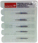 OmniRound Hartemtallbohrer, blau, RA = Winkelstück, ISO 012, Fig 005, 5 Stk