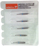 OmniRound Hartemtallbohrer, blau, RA = Winkelstück, ISO 014, Fig 002, 5 Stk.