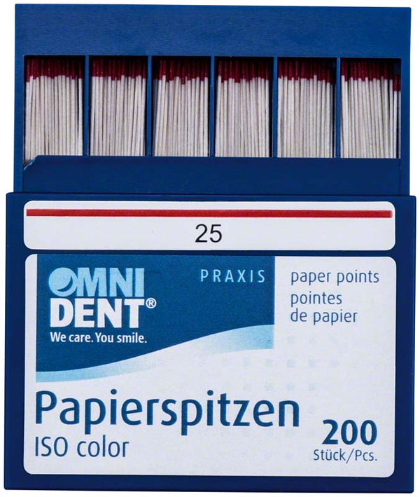 Papierspitzen, 200 Stk, ISO 025, 30 mm