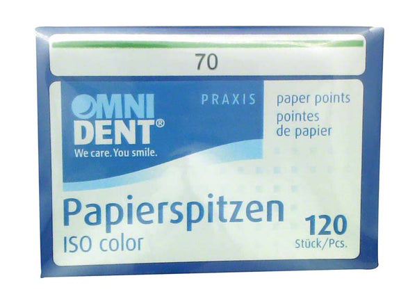 Papierspitzen, 120 Stk, ISO 070, 30 mm