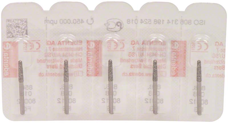 Omni Diamanten 856 für FG, 19 mm, standard, Konsu rund ISO 018