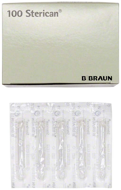 Sterican® Einmalkanüle, G21, grün, Ø 0,8 x 22 mm, stumpf