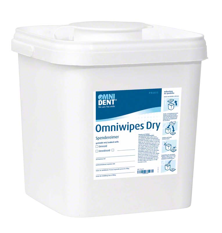 Omniwipes Dry Leereimer für Flächendesinfektionstücher