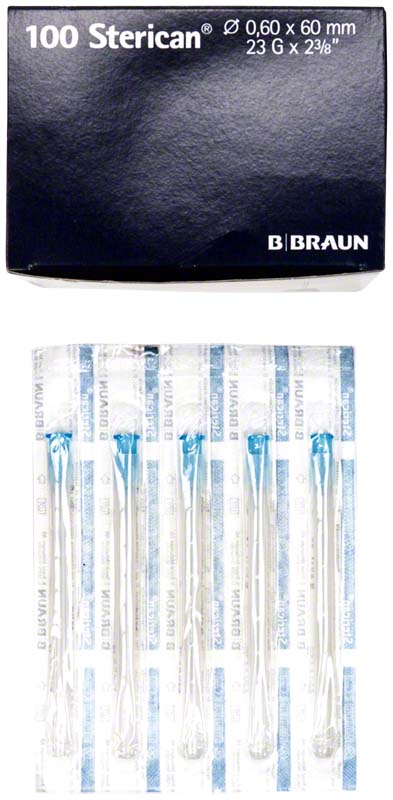 Sterican® Einmalkanüle, G21, grün, Ø 0,8 x 120 mm, Neuraltherapie