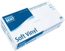 Soft Vinyl Untersuchungshandschuhe, 100 Stk, puderfrei, L
