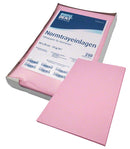 Normtrayeinlagen, 250 Stk, 28x18 cm, rosa