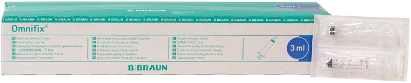 Omnifix® Solo Luer Einmalspritze 5 ml, 100 Stk