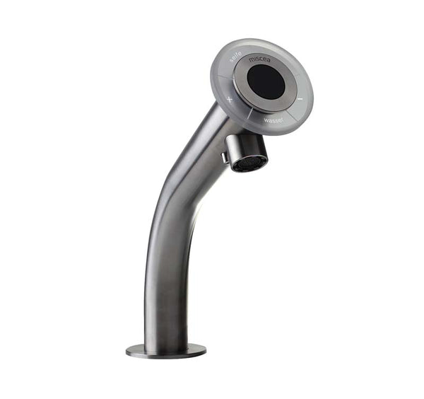 miscea CLASSIC Armatur Edelstahl, Tischauslauf, für Flaschen