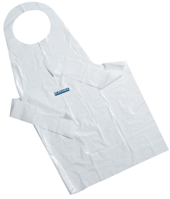 Monoart® Polyethylen Schürze durchsichtig, 50 Stk, 80 x 110 cm