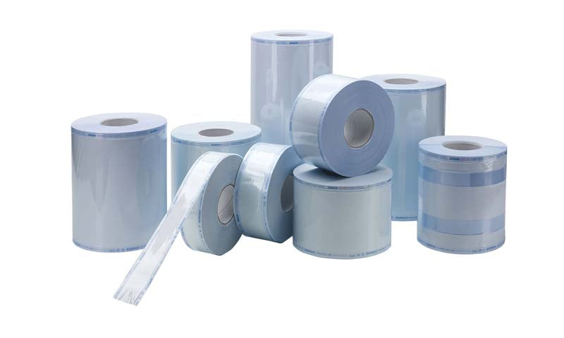 EUROsteril® Beutel Rolle für Sterilisationsgut, 200 m, 7,5 cm
