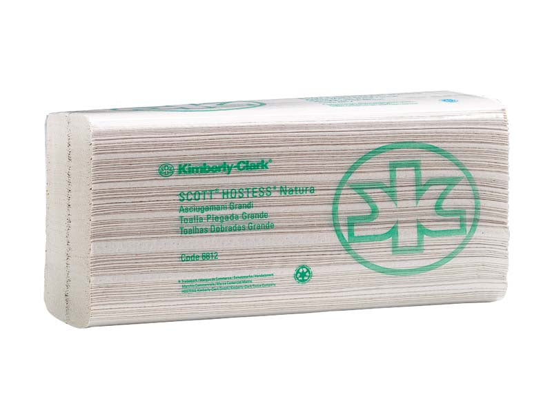SCOTT® Handtücher Einmalhandtücher, 1.680 Stk, 25 x 30 cm, natur, C Falz
