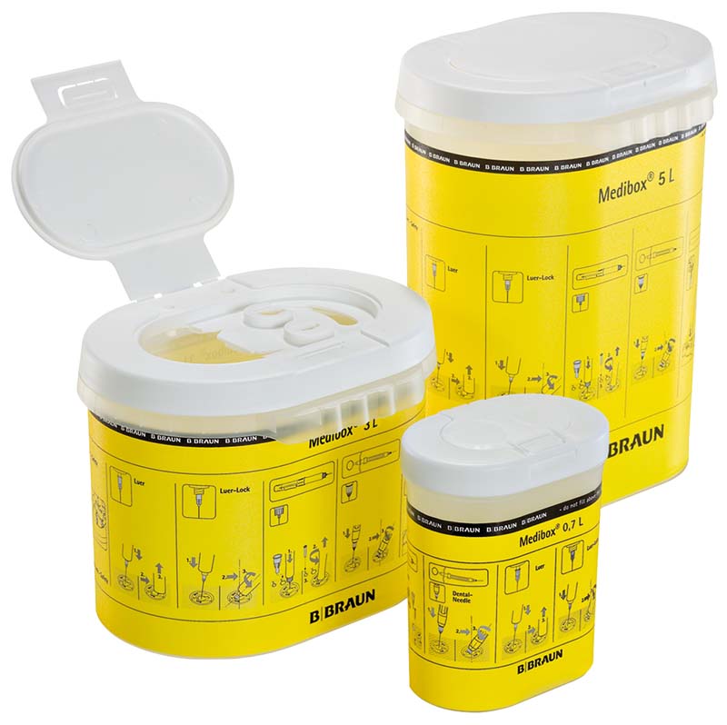 Medibox® Kanülensammler 0,8 L