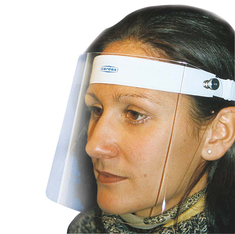 Cardex Ersatzschild für Gesichtsschild groß 21,5 cm